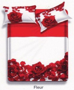 Parure copripiumino FLEUR Miss Terry Biancaluna
