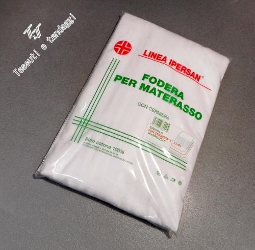Coprimaterasso singolo con cerniera